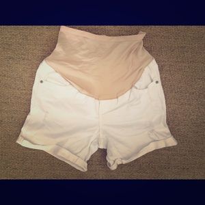 Old Navy white jean shorts